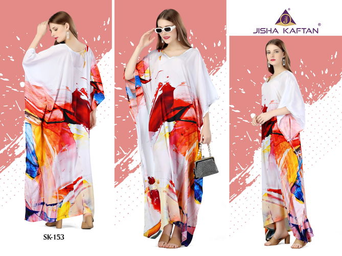 Jelite Silk Kaftan Vol 7 Fancy Printed Kaftan Catalog
